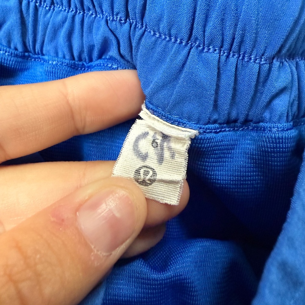 Royal Blue Lululemon Shorts - Picture 4 of 4